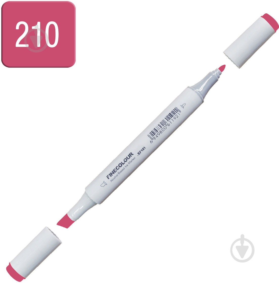 Маркер спиртовий FINECOLOUR Junior EF101-210 гранат R210 - фото 2