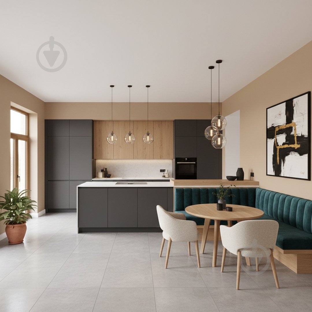 Краска керамическая MAGNAT PRO Ceramic Superior 3 глубокий мат NCS S 0505-Y40R 0,9 л - фото 3