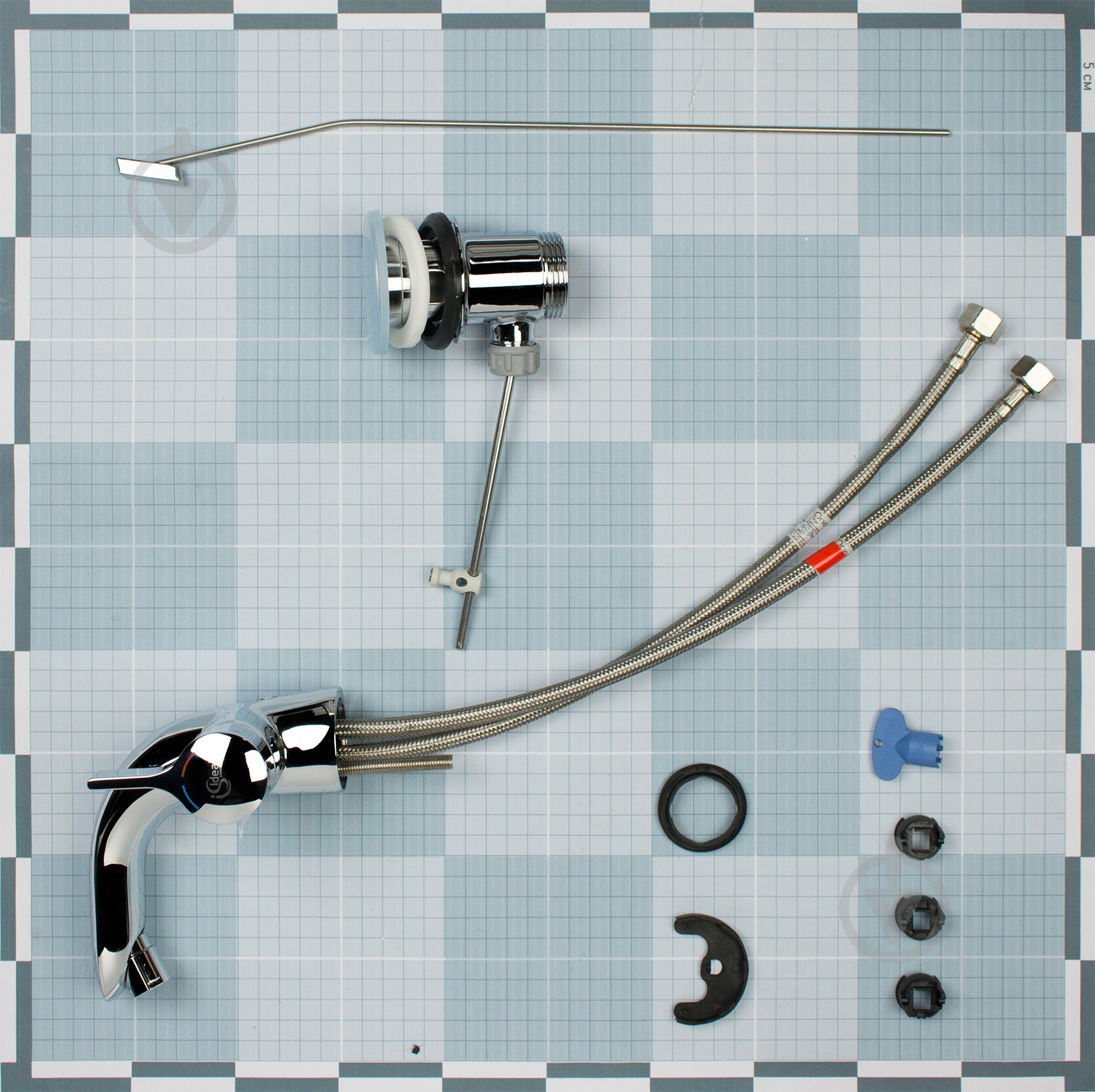 Смеситель для биде Ideal Standard Melange A6119AA - фото 3 Смеситель для биде Ideal Standard Melange A6119AA - фото 3