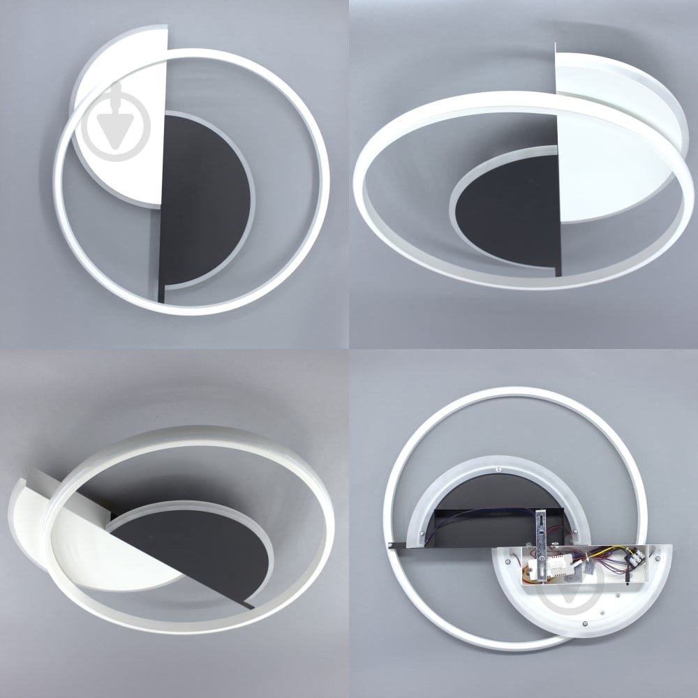 Світильник настінно-стельовий ESLLSE CODE 3R 70 Вт 550×500×55 мм 70 Вт білий із чорним 3000-6500 К 10433 - фото 4 Світильник настінно-стельовий ESLLSE CODE 3R 70 Вт 550×500×55 мм 70 Вт білий із чорним 3000-6500 К 10433 - фото 4