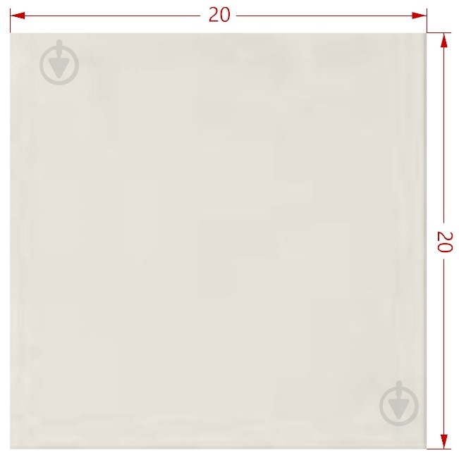 Плитка Mainzu Nostalgy White 20x20 см - фото 2