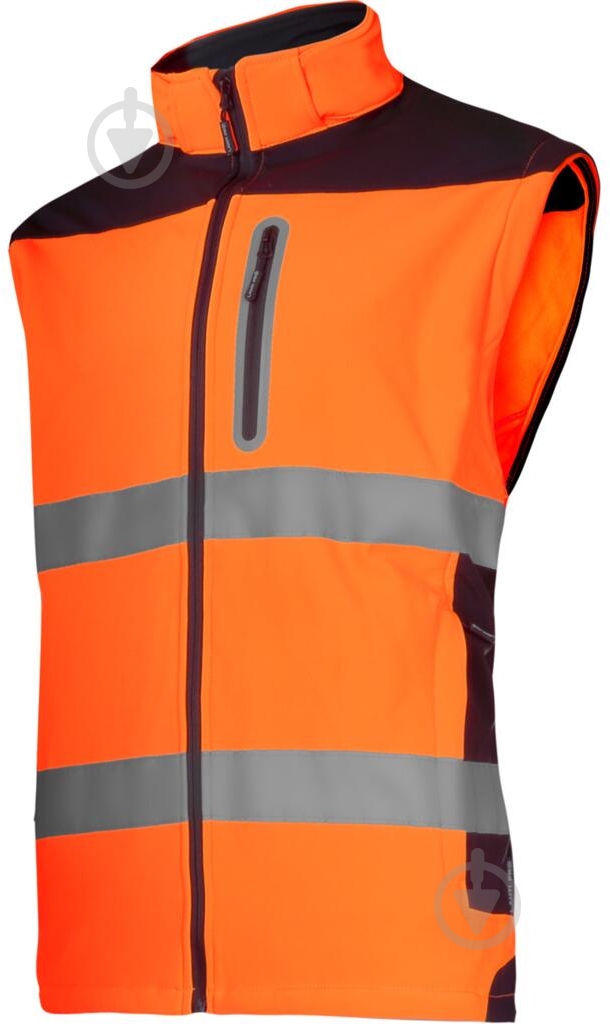 Куртка сигнальная Lahti Pro р. S рост 164 L4092201 оранжевый - фото 5 Куртка сигнальная Lahti Pro р. S рост 164 L4092201 оранжевый - фото 5