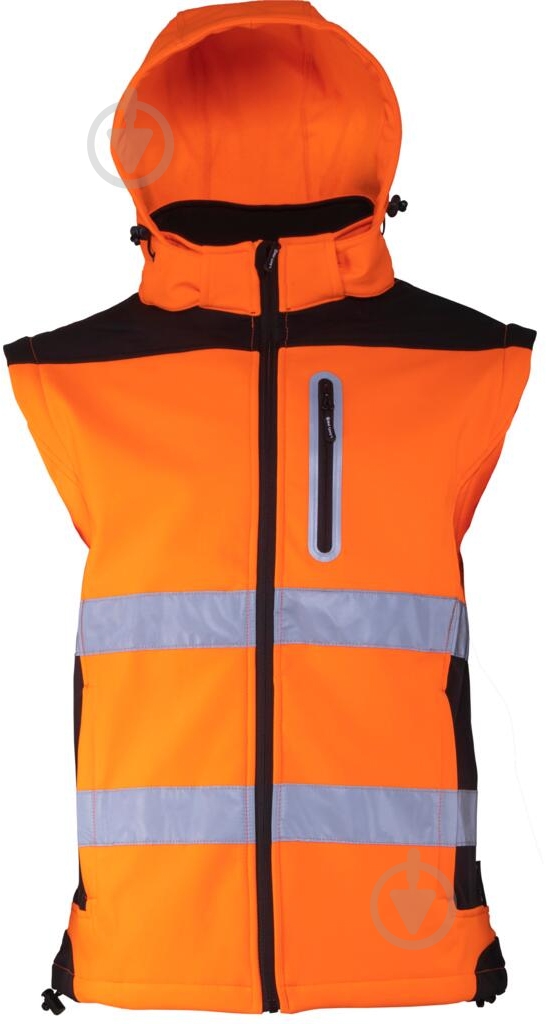 Куртка сигнальная Lahti Pro р. S рост 164 L4092201 оранжевый - фото 6 Куртка сигнальная Lahti Pro р. S рост 164 L4092201 оранжевый - фото 6