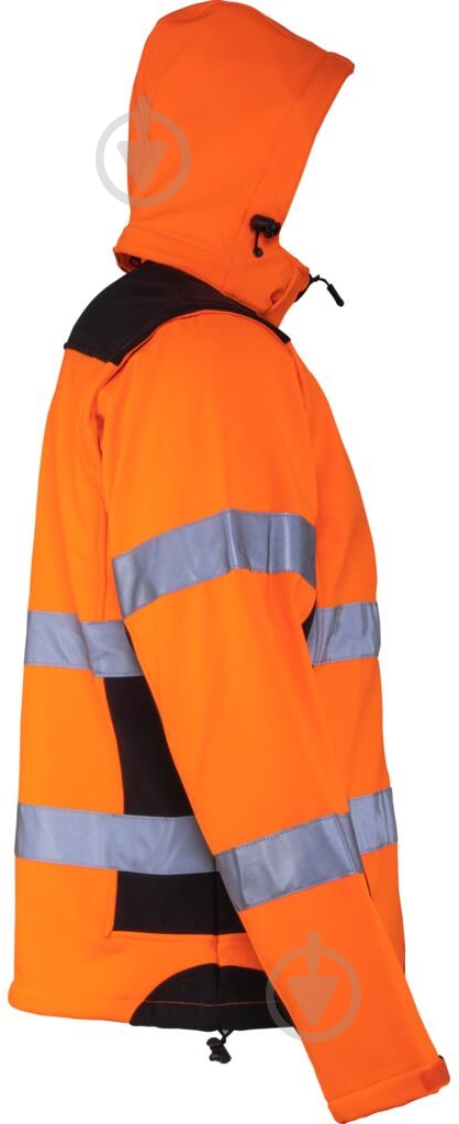 Куртка сигнальная Lahti Pro р. S рост 164 L4092201 оранжевый - фото 3 Куртка сигнальная Lahti Pro р. S рост 164 L4092201 оранжевый - фото 3