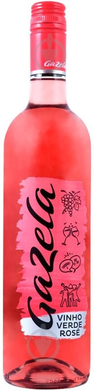Вино Sogrape Vinhos Gazela Rose 0,75 л - фото 1 Вино Sogrape Vinhos Gazela Rose 0,75 л - фото 1