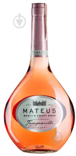 Вино Sogrape Vinhos Mateus Rose Tempranillo 0,75 л - фото 1 Вино Sogrape Vinhos Mateus Rose Tempranillo 0,75 л - фото 1