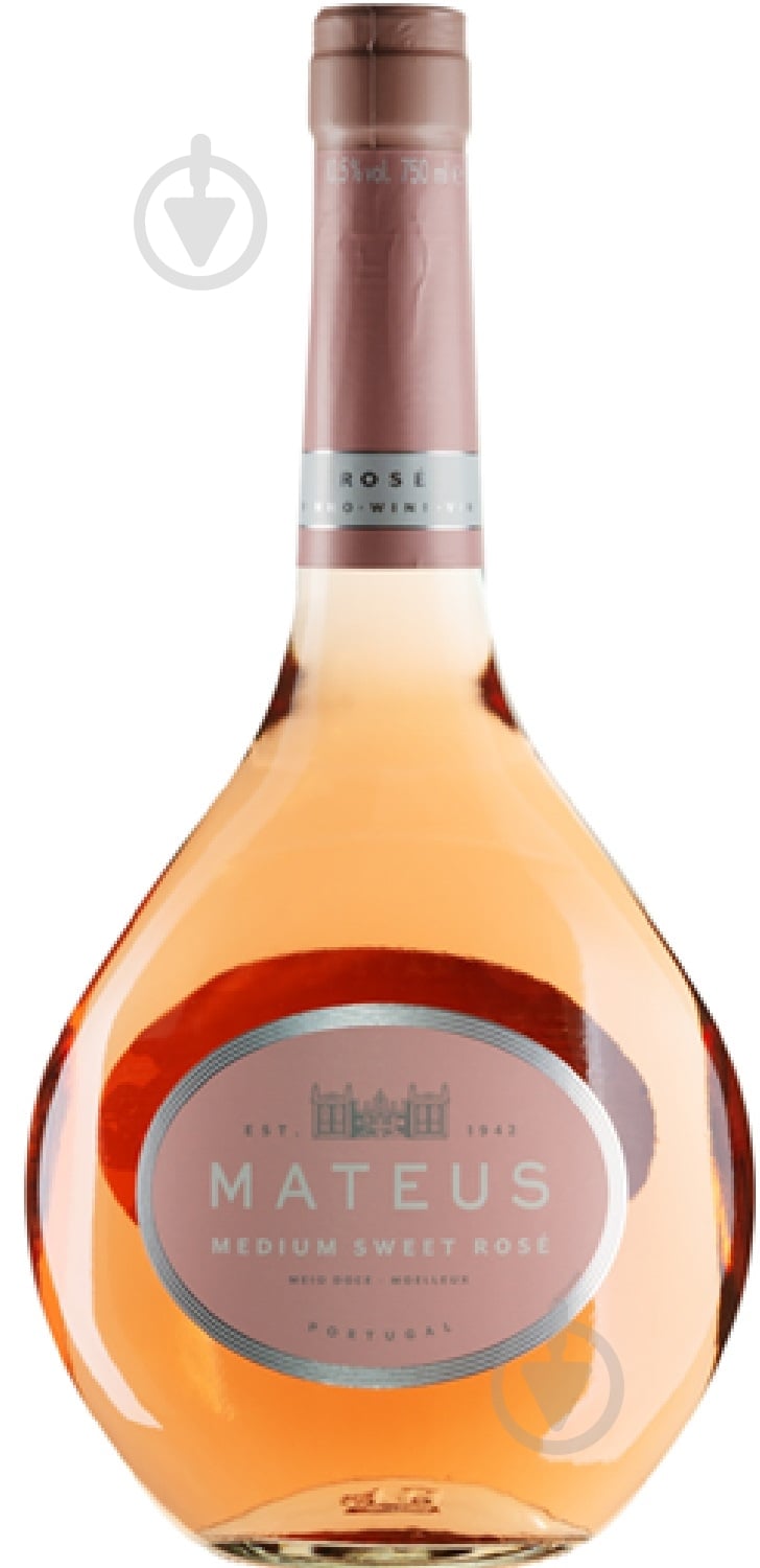 Вино Sogrape Vinhos Mateus Aragones Rose 0,75 л - фото 1 Вино Sogrape Vinhos Mateus Aragones Rose 0,75 л - фото 1
