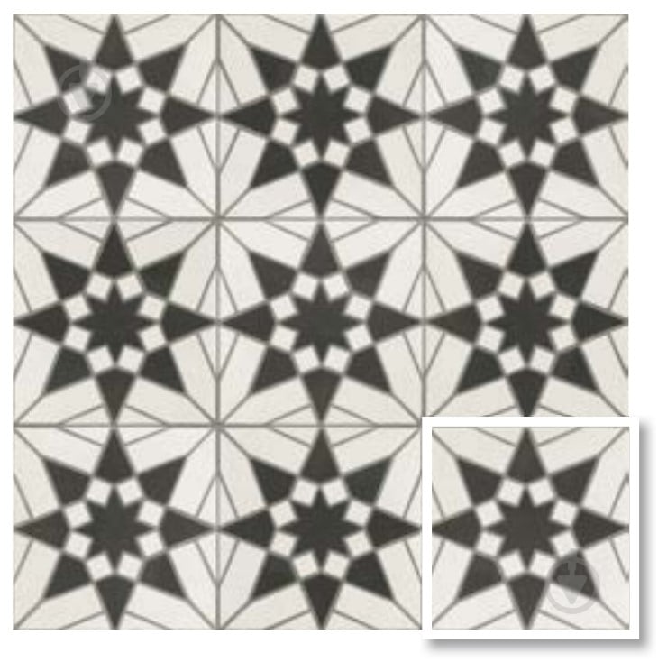 Плитка Mainzu Nostalgy Sevilla White 20x20 см - фото 1