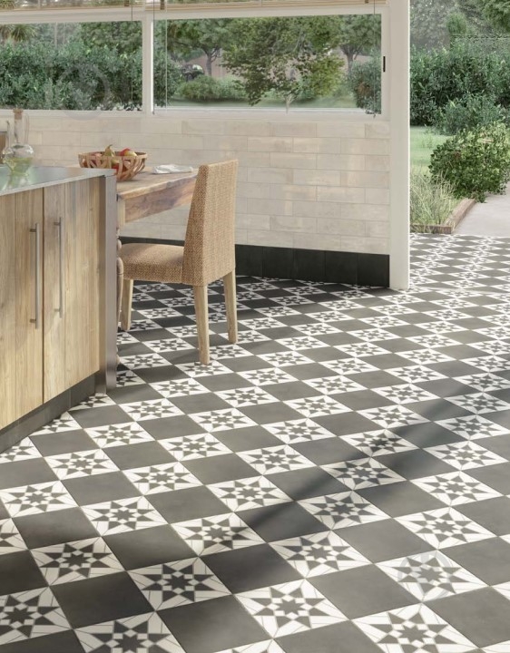 Плитка Mainzu Nostalgy Black 20x20 см - фото 3 Плитка Mainzu Nostalgy Black 20x20 см - фото 3