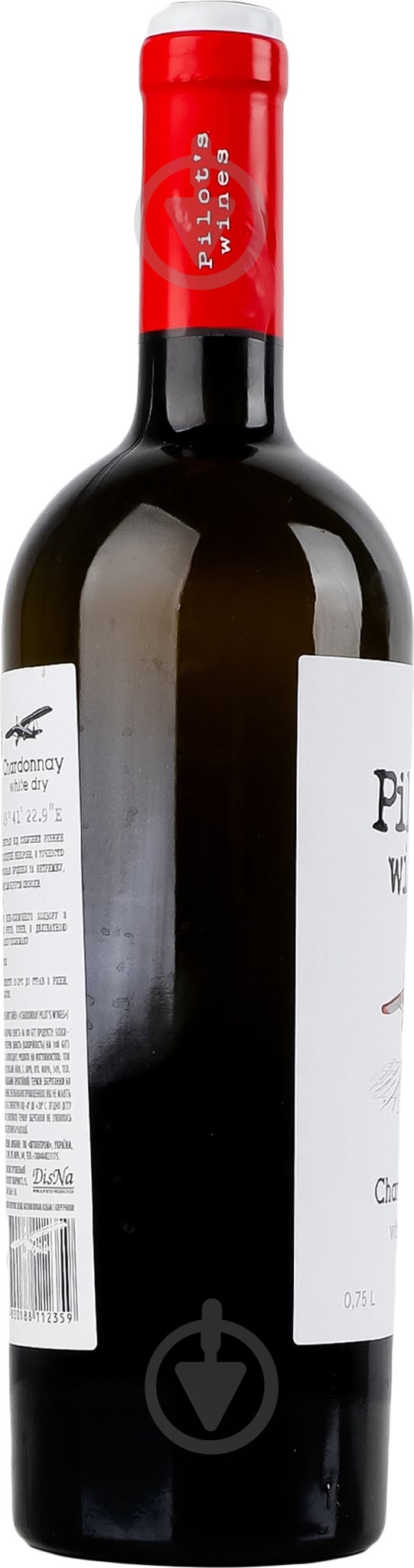 Вино Pilot's Wines 11% белое сухое Шардоне 0,75 л - фото 2