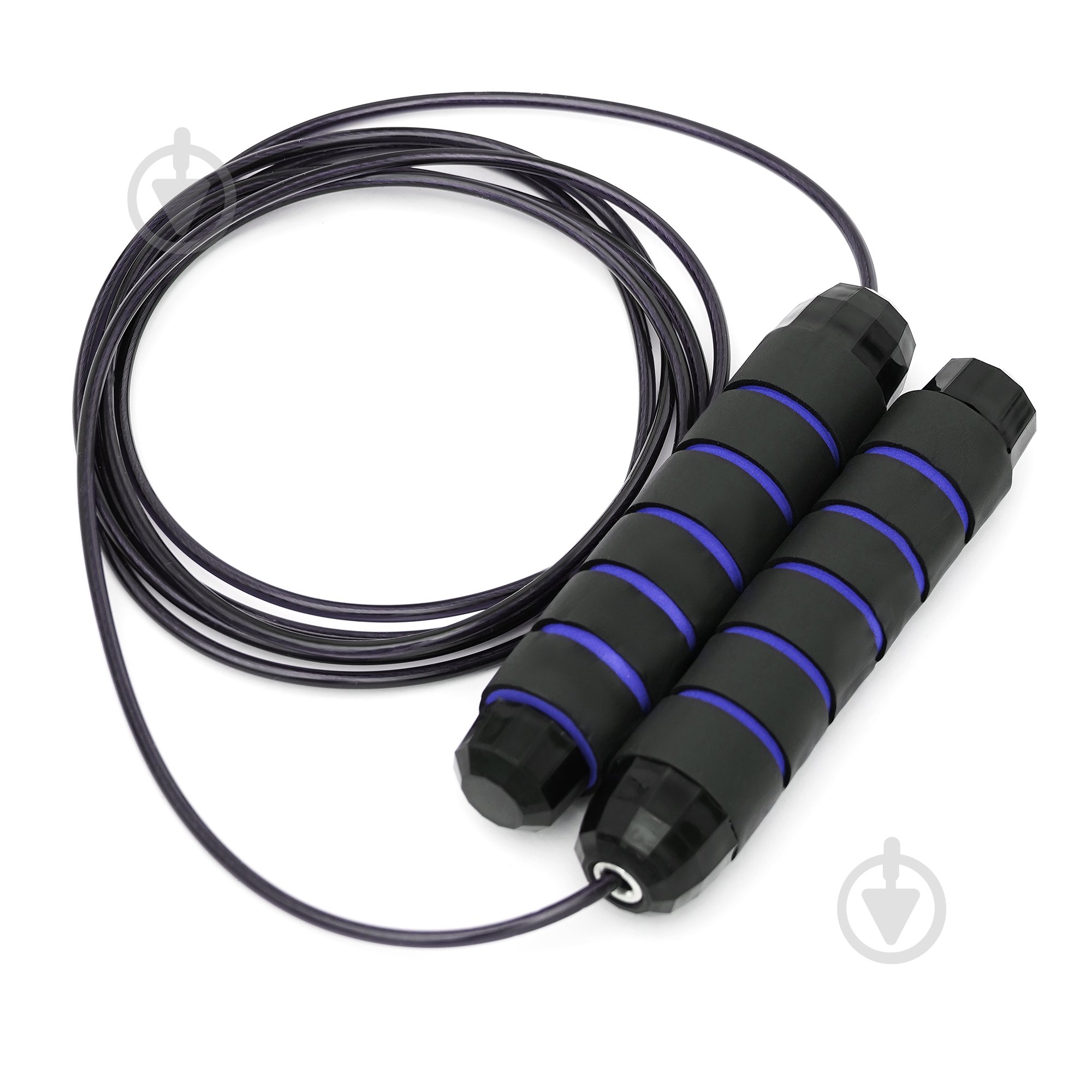Скакалка Cornix скоростная для кроссфита Speed Rope Classic XR-0147 Black/Blue - фото 2
