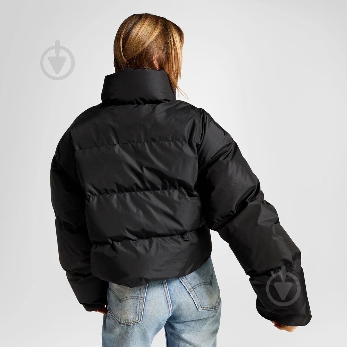 Пуховик женский зимний Converse IRIDESCENT SUPER PUFFER 10026797-001 р.M черный - фото 2