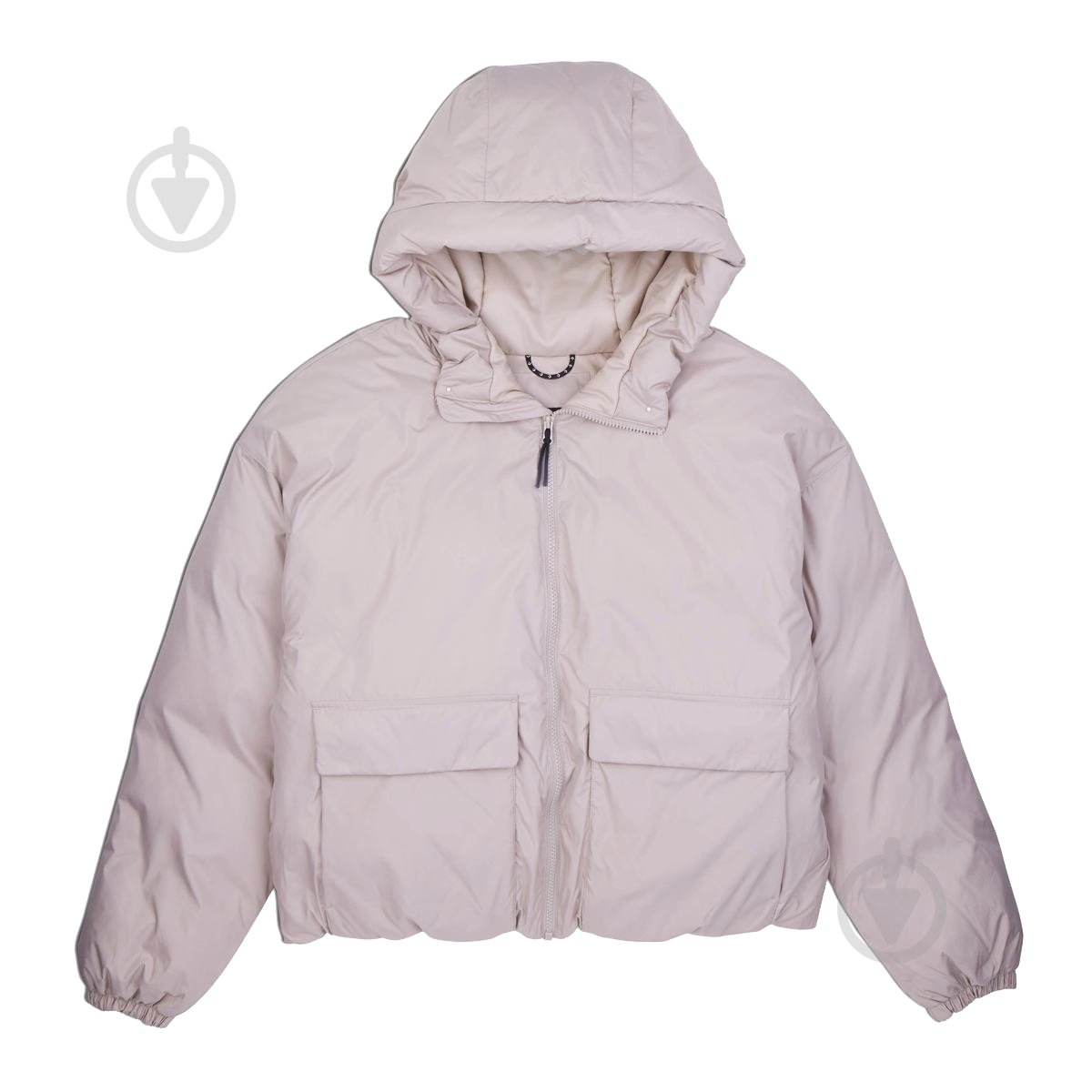 Пуховик женский зимний Converse SYNTHETIC SHORT PUFFER 10026803-251 р.S бежевая - фото 1