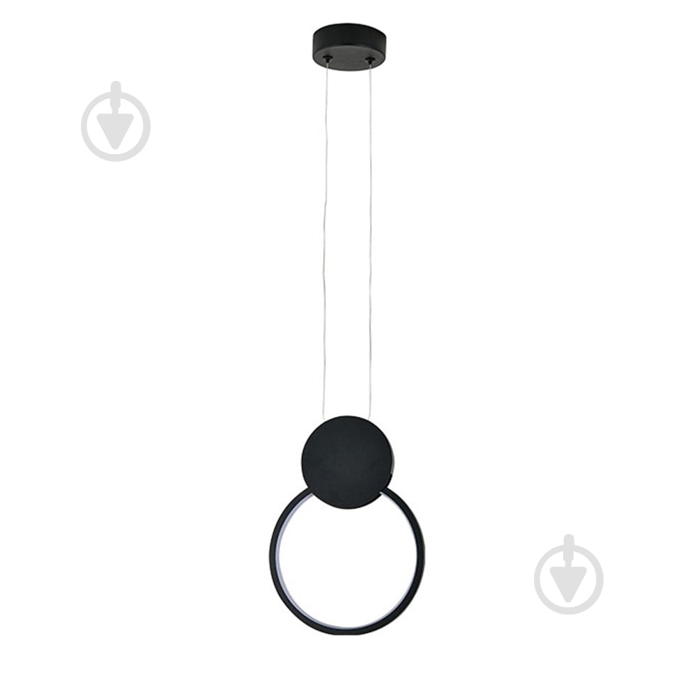 Люстра HOROZ ELECTRIC FOREVER 1x11 Вт LED-модуль чорний 019-073-0011-020 - фото 1