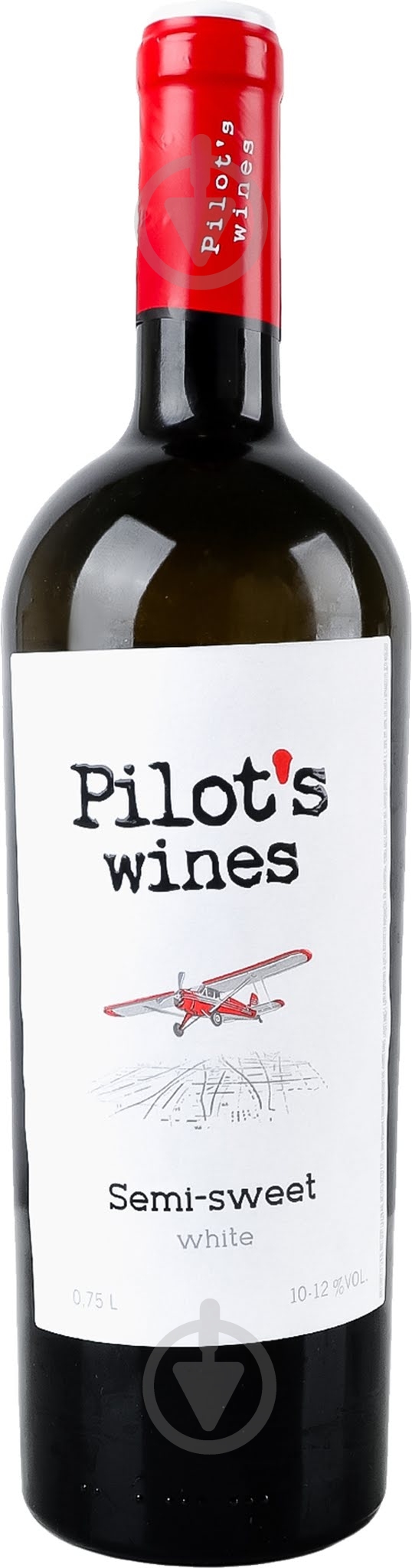 Вино Pilot's Wines 10-12% белое полусладкое 0,75 л - фото 1