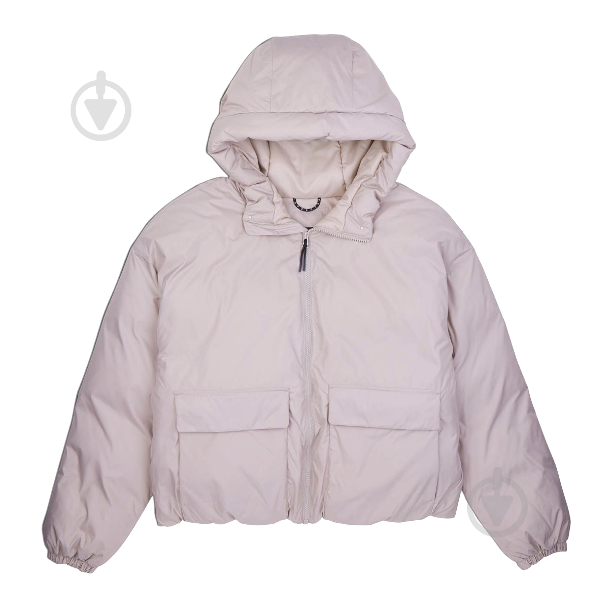 Пуховик женский зимний Converse SYNTHETIC SHORT PUFFER 10026803-251 р.XS бежевый - фото 1