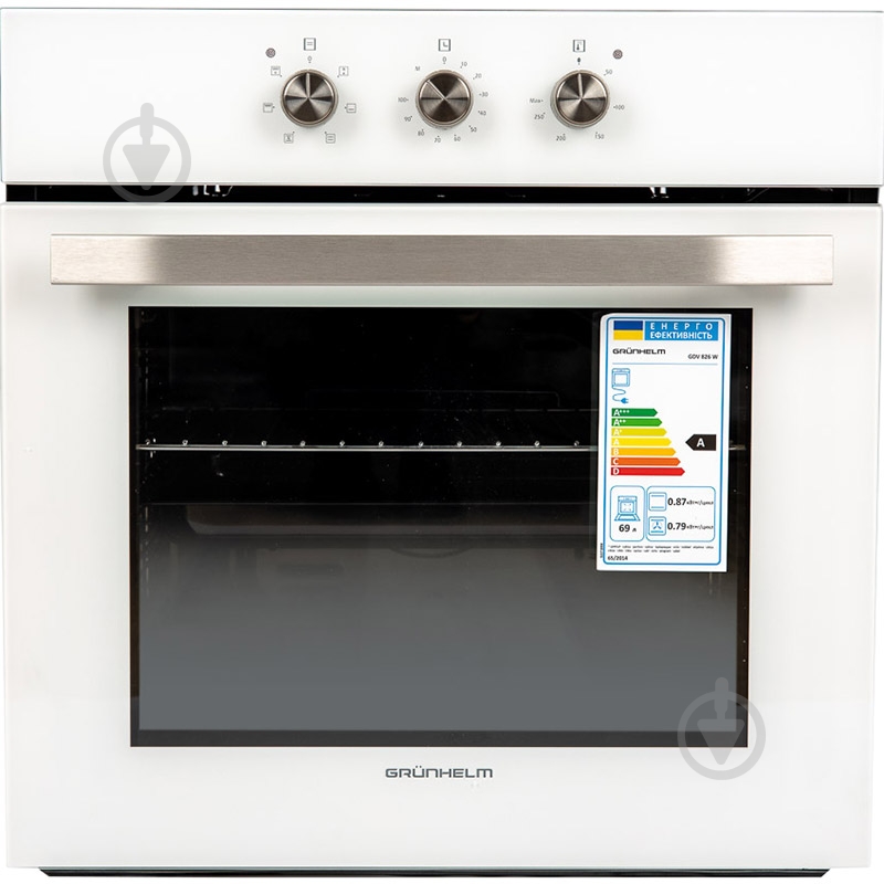 Духовой шкаф Grunhelm GDV 826 W - фото 1 Духовой шкаф Grunhelm GDV 826 W - фото 1