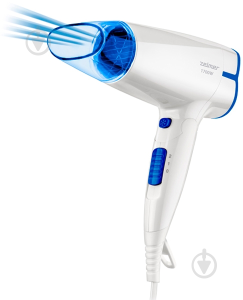 Фен дорожный Zelmer ZHD8320B - фото 3