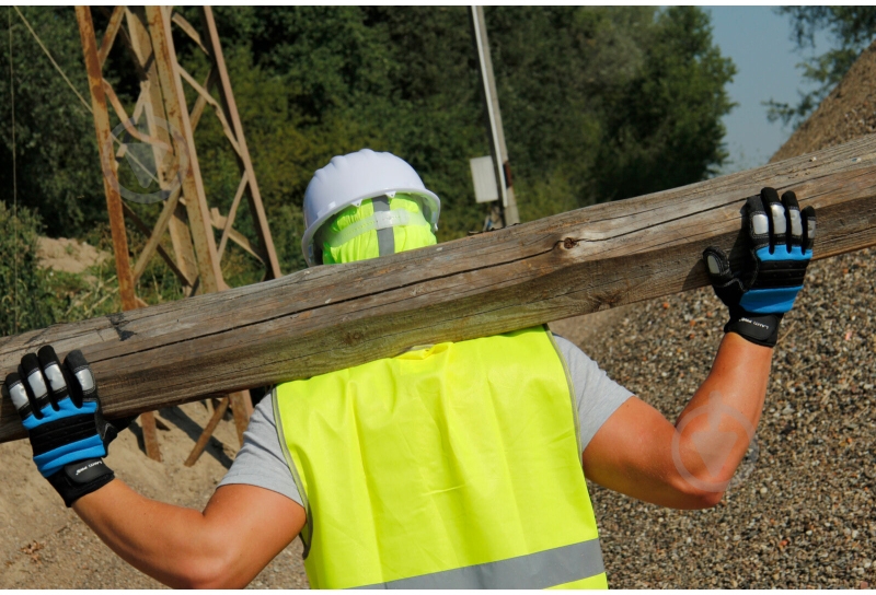 Жилет сигнальный Lahti Pro р. XXL LPKO12XL желтый - фото 5 Жилет сигнальный Lahti Pro р. XXL LPKO12XL желтый - фото 5