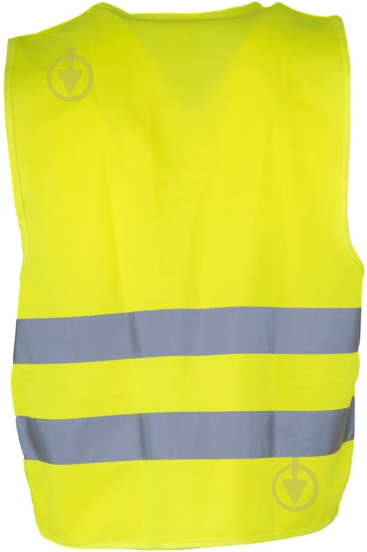 Жилет сигнальный Lahti Pro р. XXL LPKO12XL желтый - фото 2 Жилет сигнальный Lahti Pro р. XXL LPKO12XL желтый - фото 2