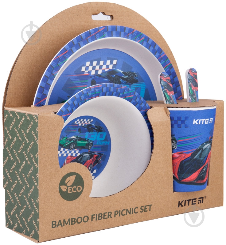 Набор посуды из бамбука 5 предметов k20-313-2 KITE - фото 2 Набор посуды из бамбука 5 предметов k20-313-2 KITE - фото 2