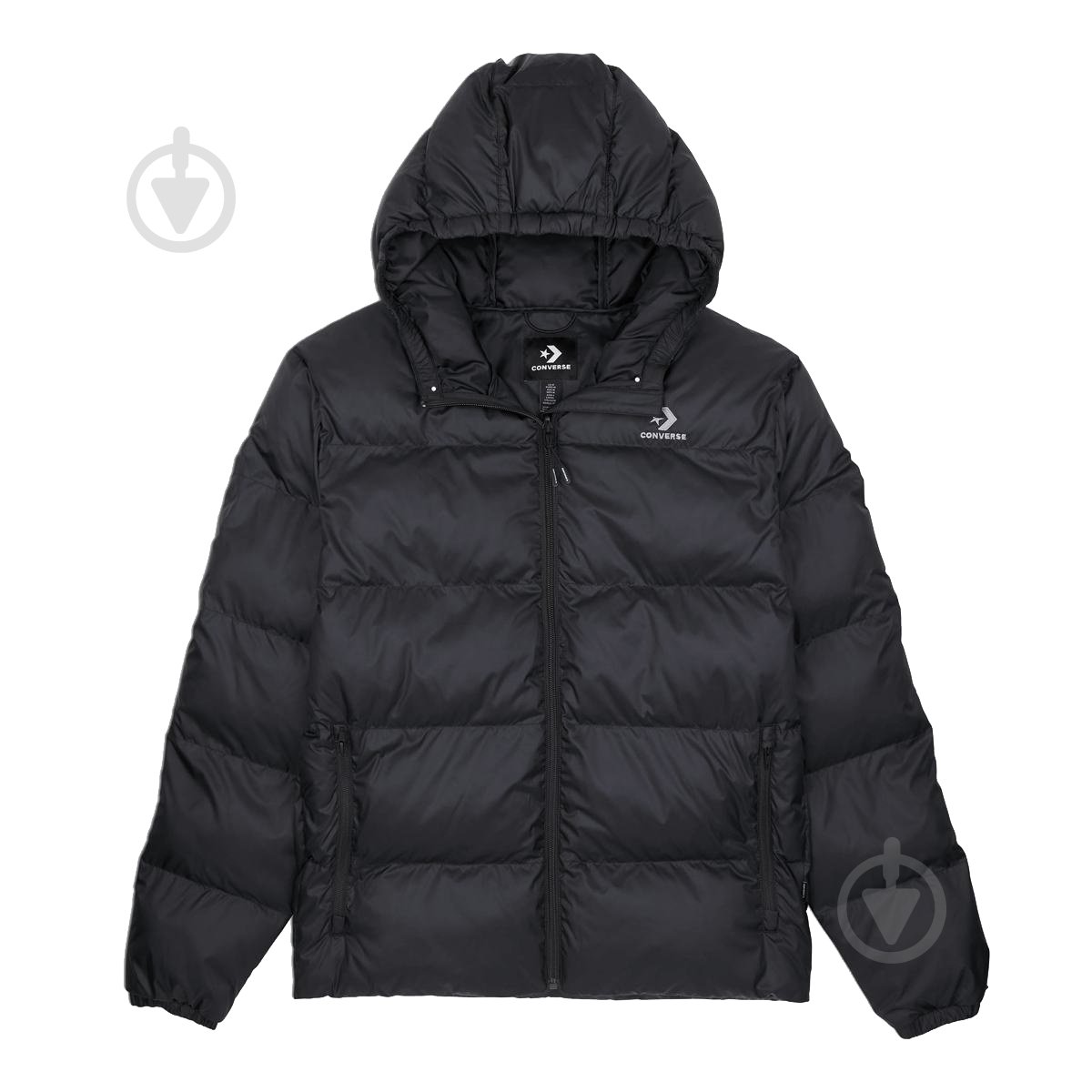 Пуховик мужской зимний Converse CORE PUFFER JACKET 10026729-001 р.S черный - фото 1 Пуховик мужской зимний Converse CORE PUFFER JACKET 10026729-001 р.S черный - фото 1