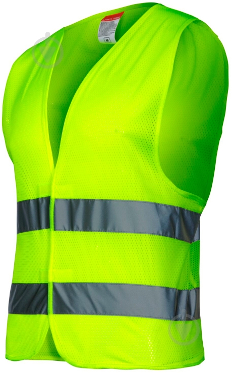 Жилет сигнальный Lahti Pro сеточный р. XXL L4130505 салатовый - фото 1 Жилет сигнальный Lahti Pro сеточный р. XXL L4130505 салатовый - фото 1