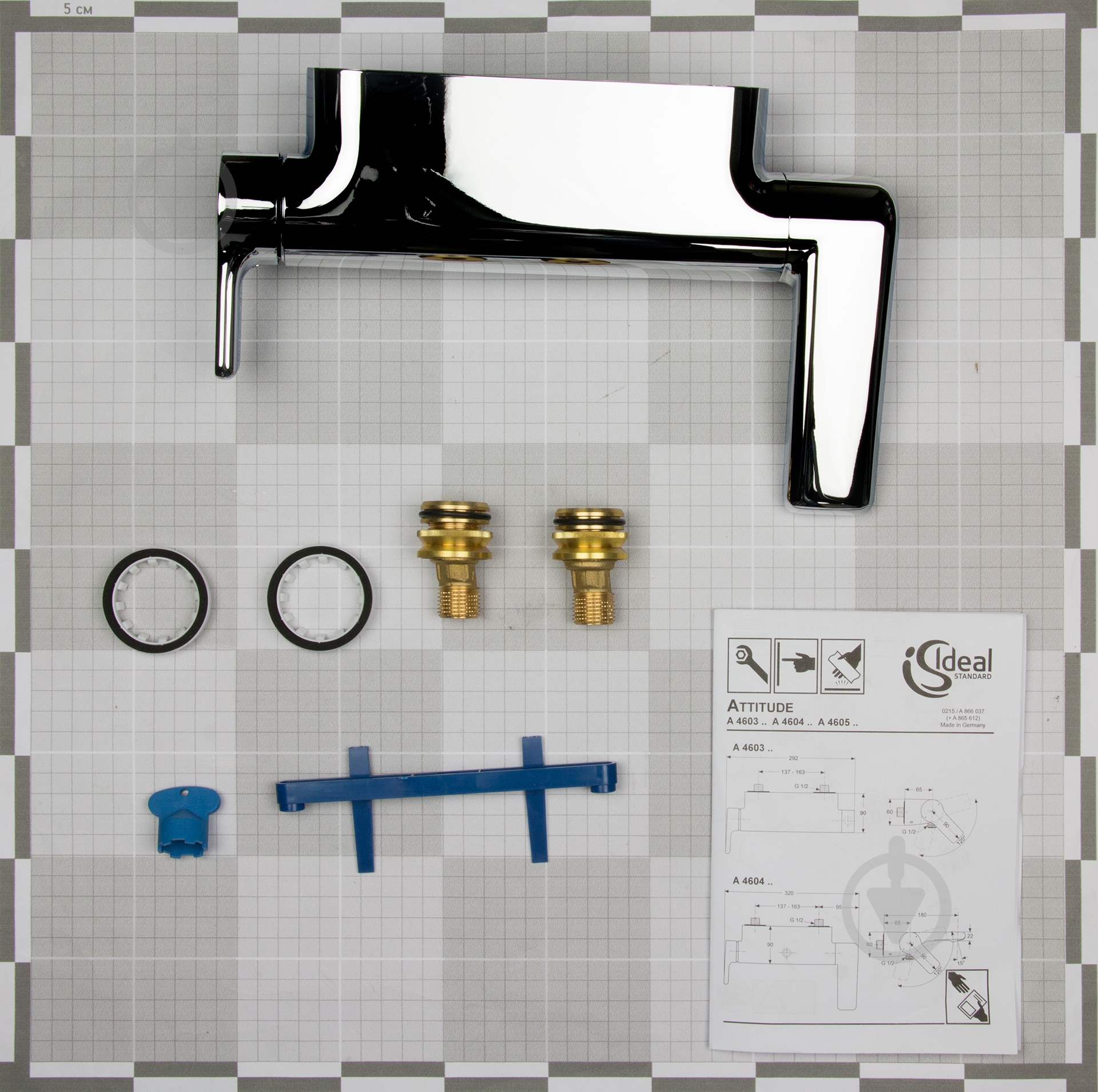 Смеситель для ванны Ideal Standard Attitude A4604AA - фото 2 Смеситель для ванны Ideal Standard Attitude A4604AA - фото 2