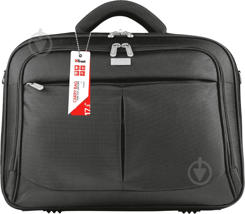 Чохол-сумка Trust Sydney Carry 17.3" black (17415) - фото 5 Чохол-сумка Trust Sydney Carry 17.3" black (17415) - фото 5