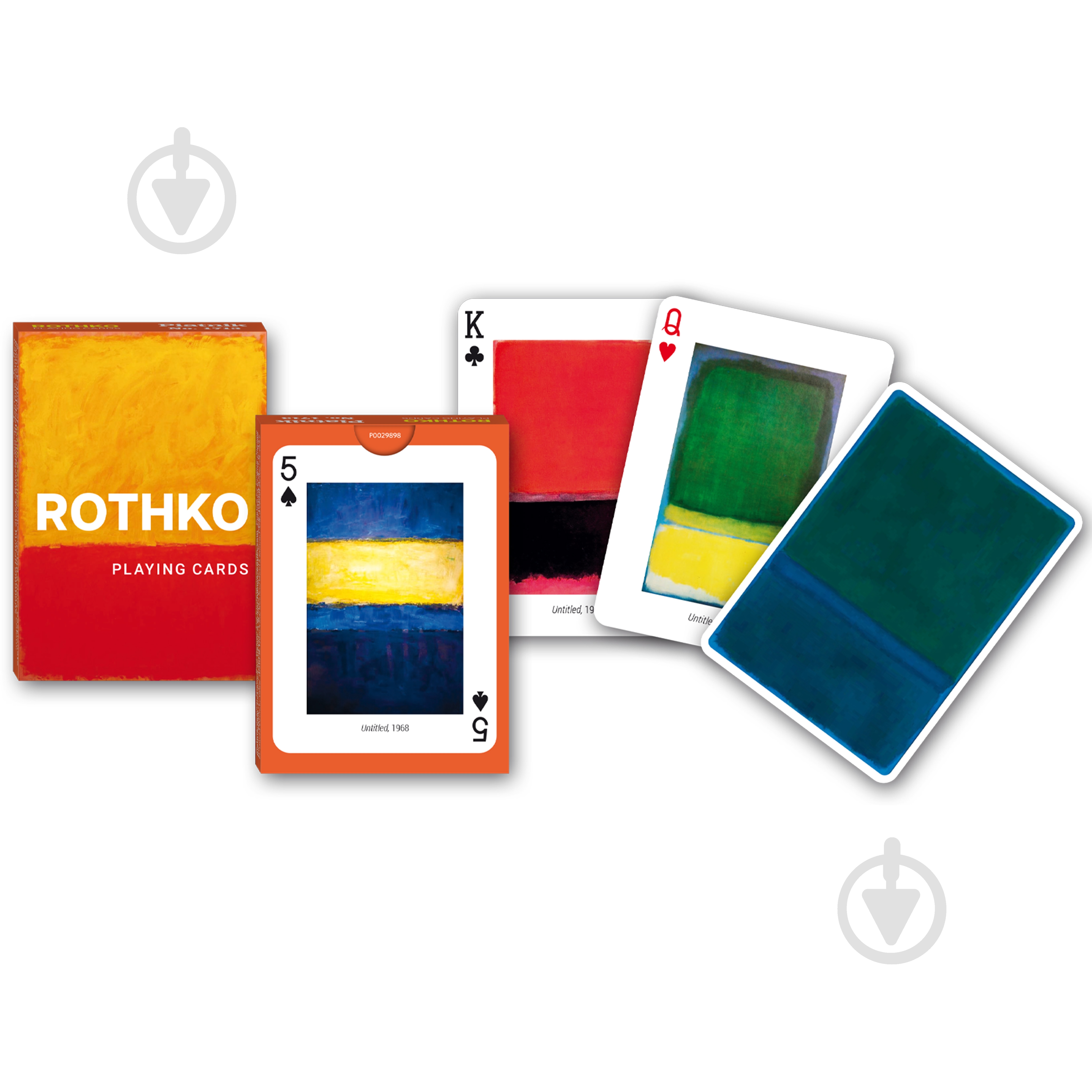 Игральные карты Piatnik Сувенирные «Rothko» - фото 1