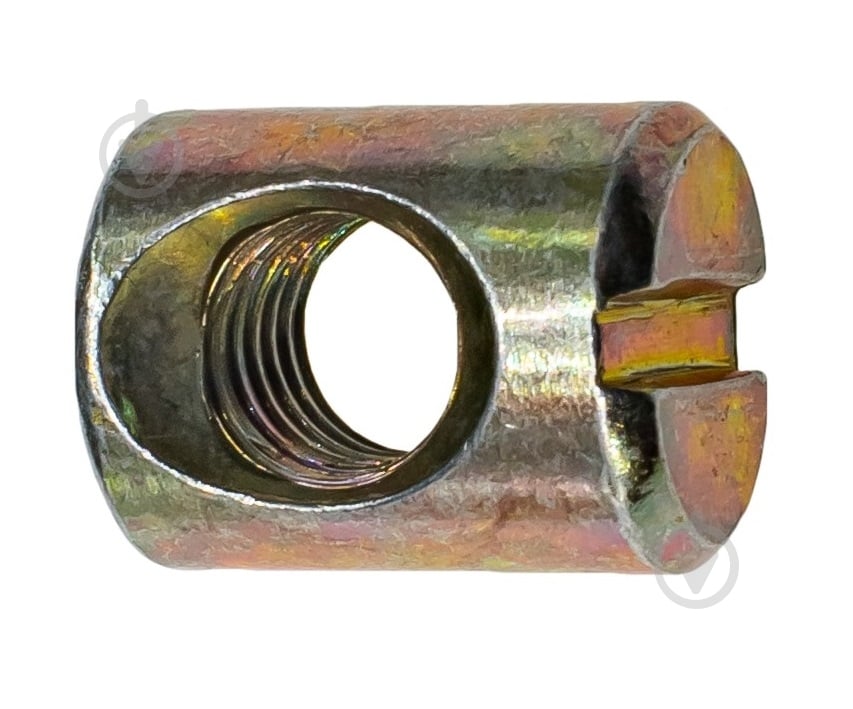 Гайка цилиндрическая М 6 x13 мм 4 шт. - фото 1