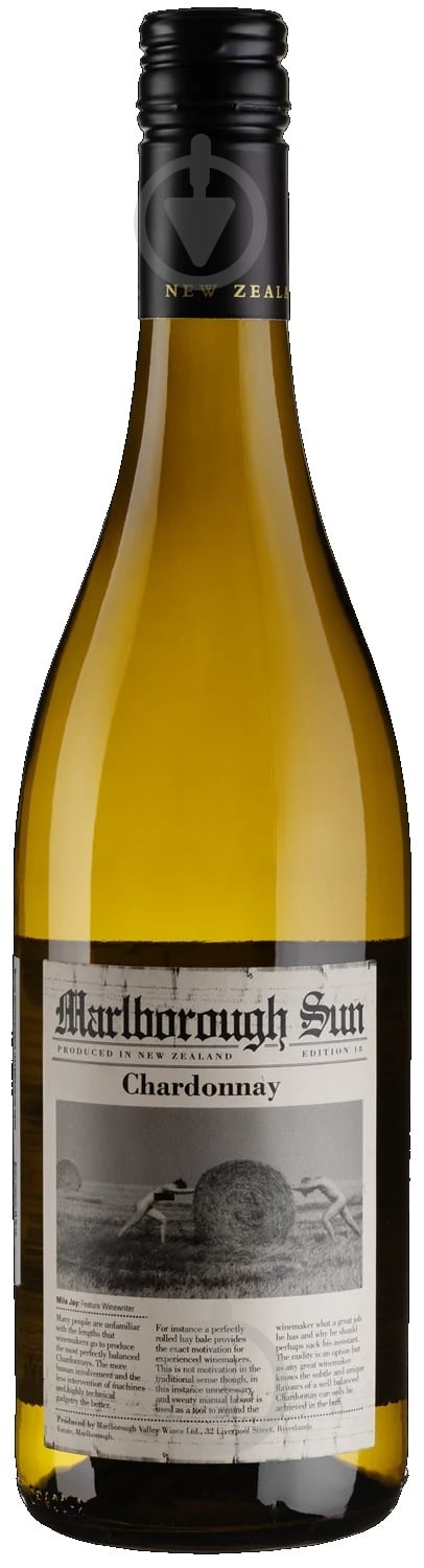Вино Marlborough Sun Chardonnay біле сухе 0,75 л - фото 1
