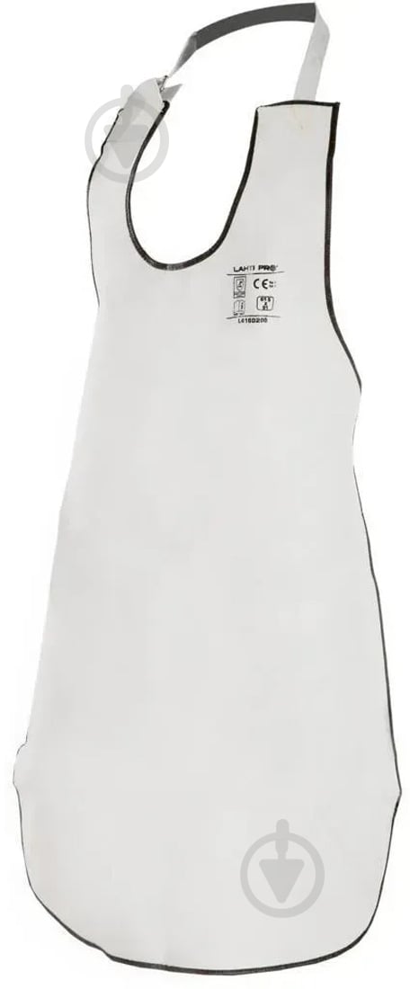 Фартух Lahti Pro зварювальника 61,5 х 91 см L4160200 сірий - фото 1 Фартух Lahti Pro зварювальника 61,5 х 91 см L4160200 сірий - фото 1