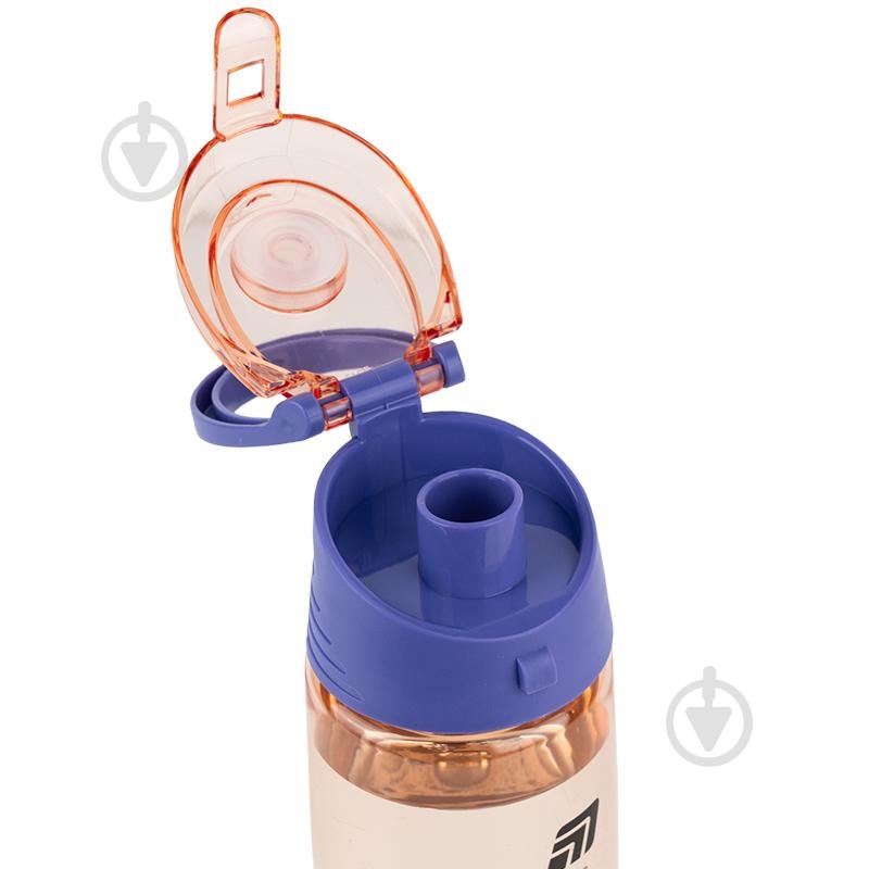 Пляшка для води KITE 550 мл K25-401-4 рожева із фіолетовим - фото 2