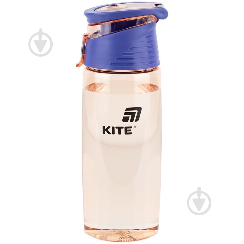 Пляшка для води KITE 550 мл K25-401-4 рожева із фіолетовим - фото 1