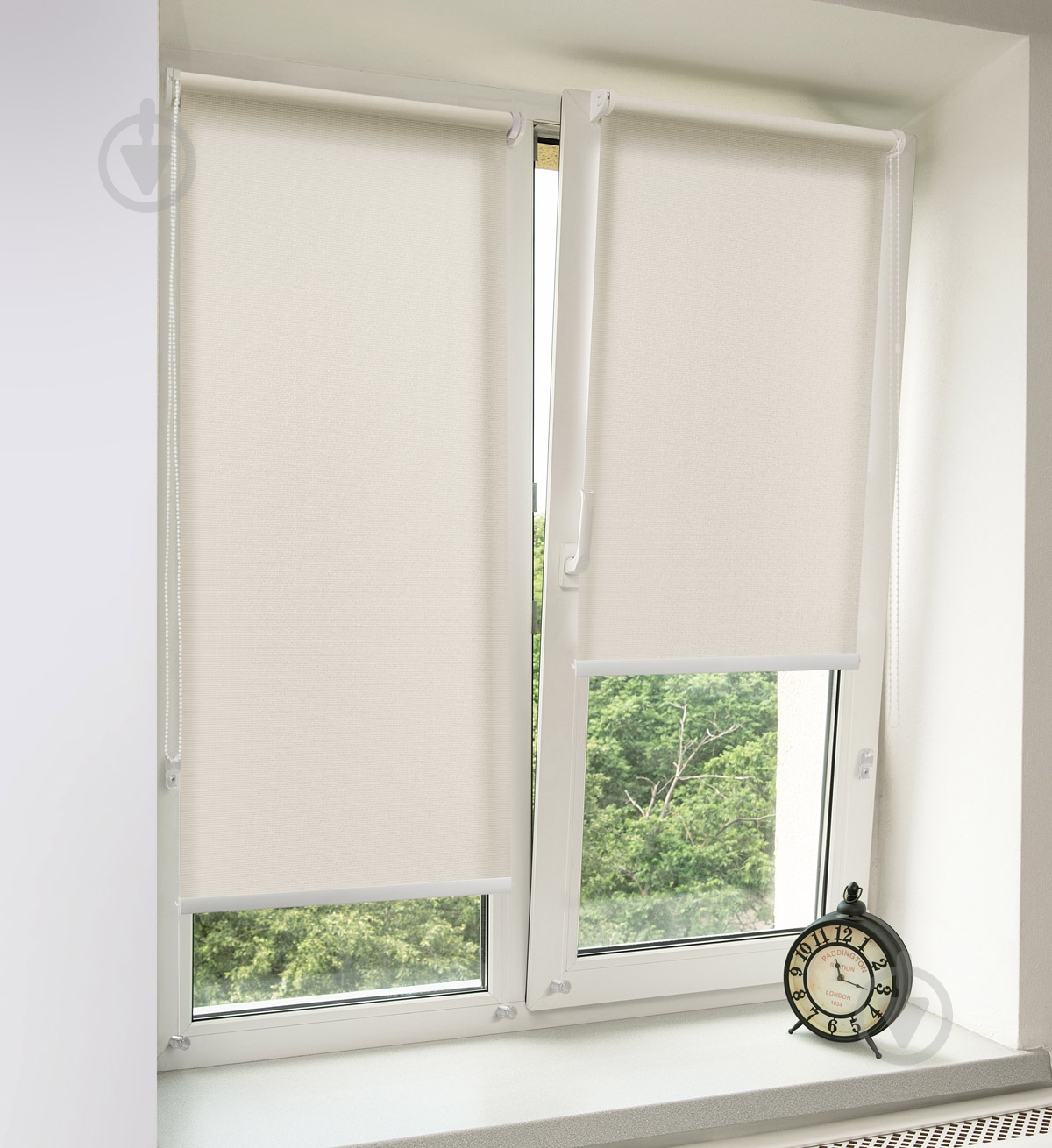 Ролета мини Rollotex ROYAL с фиксацией под наклон кремовая 49x210 см - фото 2 Ролета мини Rollotex ROYAL с фиксацией под наклон кремовая 49x210 см - фото 2