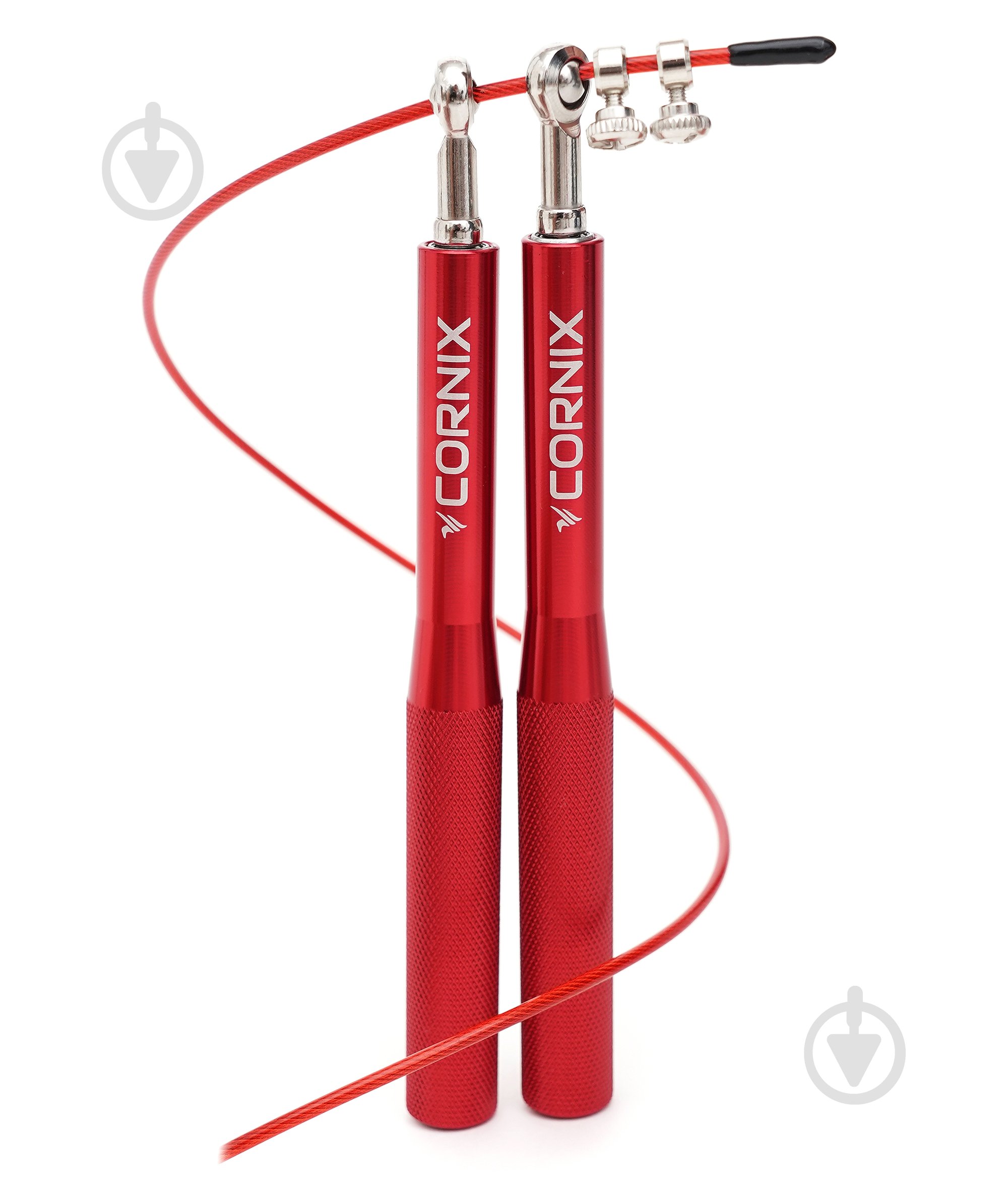 Скакалка Cornix скоростная для кроссфита Speed Rope XR-0158 Red - фото 1