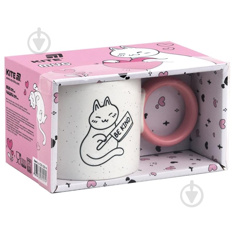 Чашка KITE 370 мл 220-4 Be kind - фото 1