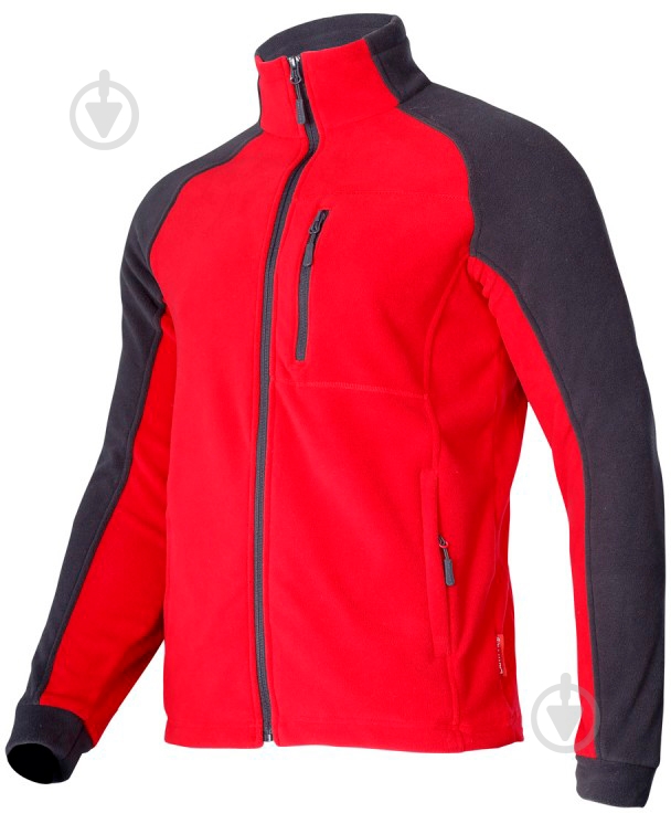 Куртка флисовая Lahti Pro р. 4XL LPBP14XL черный с красным - фото 1 Куртка флисовая Lahti Pro р. 4XL LPBP14XL черный с красным - фото 1