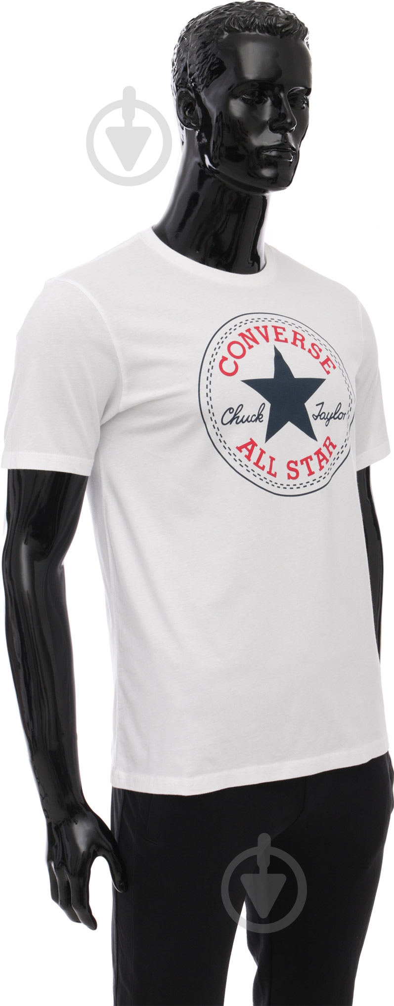 Футболка Converse CORE CHUCK PATCH TEE 10002848-102 р.S белый - фото 2 Футболка Converse CORE CHUCK PATCH TEE 10002848-102 р.S белый - фото 2