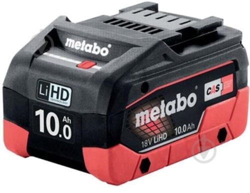Аккумулятор Metabo 18,0V 10Ah LiHD 18 V 10.0 Ач 625549000 - фото 1