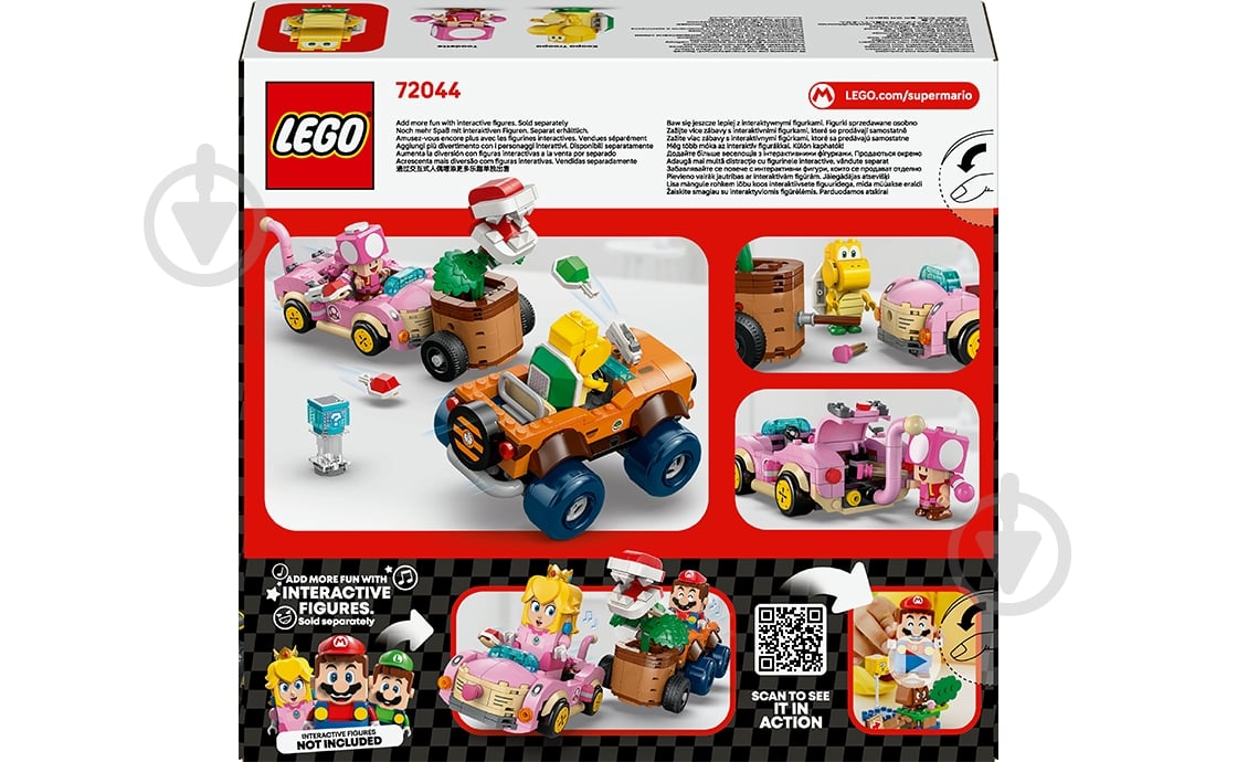 ᐉ Конструктор LEGO Super Mario Mario Kart™ – Piranha Plant Power