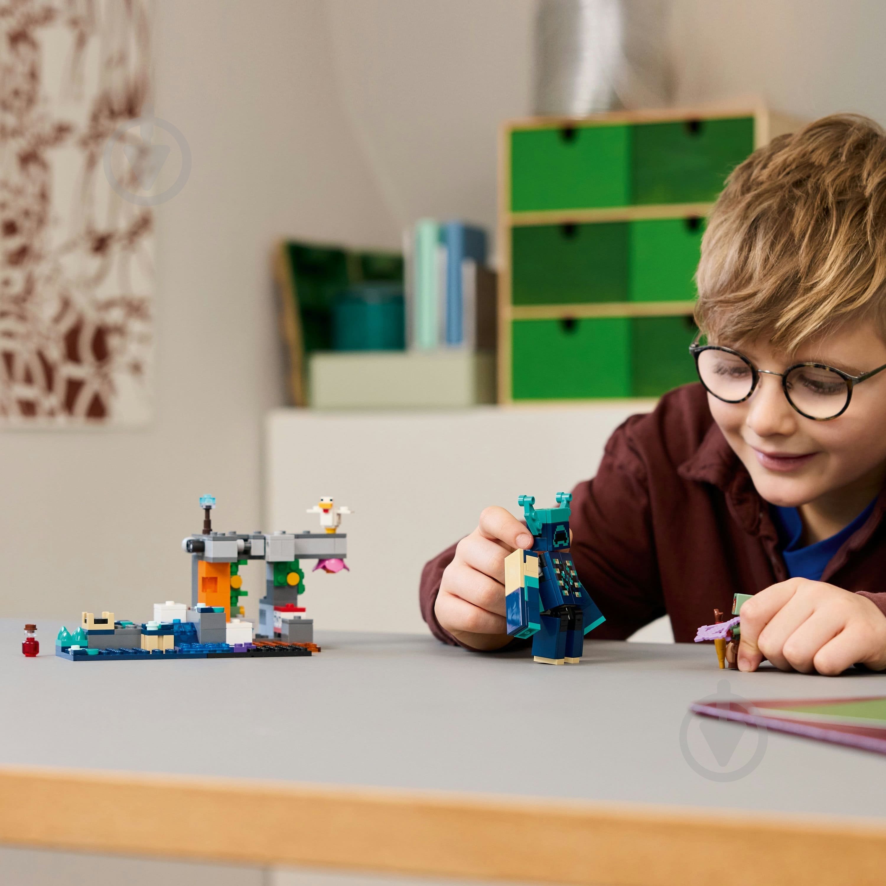 Конструктор LEGO Minecraft Зустріч із Боронителем 21274 - фото 10