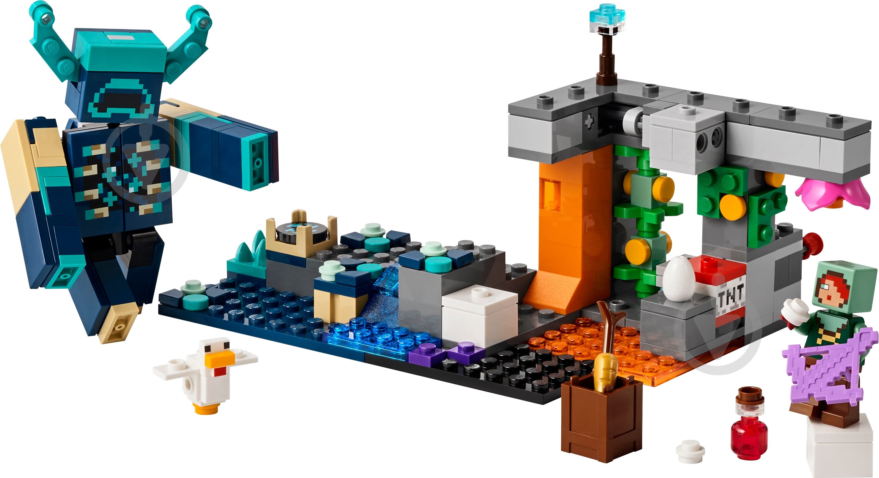 Конструктор LEGO Minecraft Зустріч із Боронителем 21274 - фото 3
