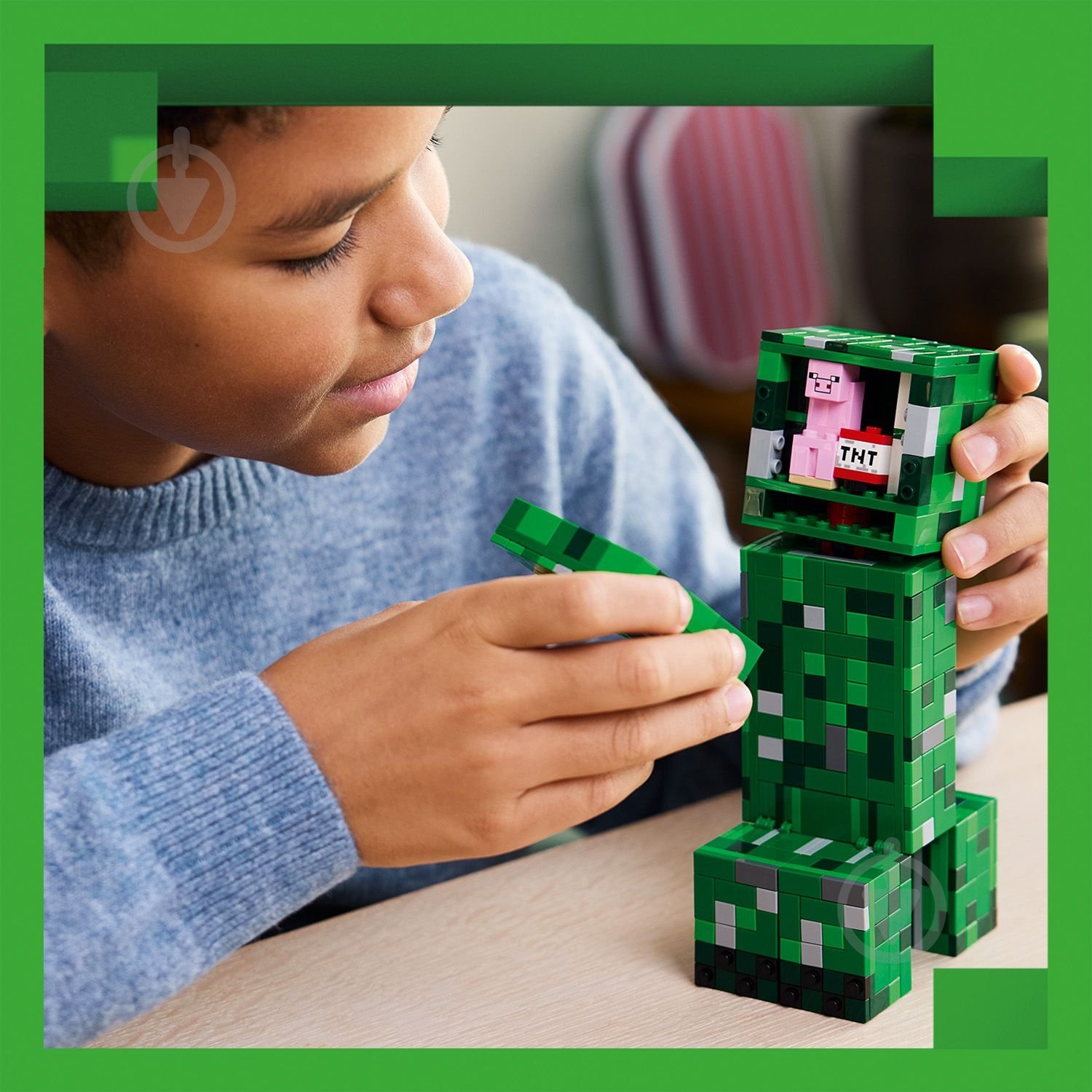 Конструктор LEGO Minecraft Кріпер 21276 - фото 7