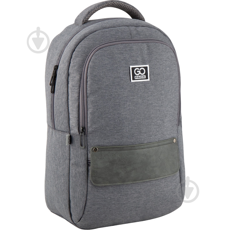 Рюкзак GoPack Сity серый GO20-152L-1 - фото 2 Рюкзак GoPack Сity серый GO20-152L-1 - фото 2