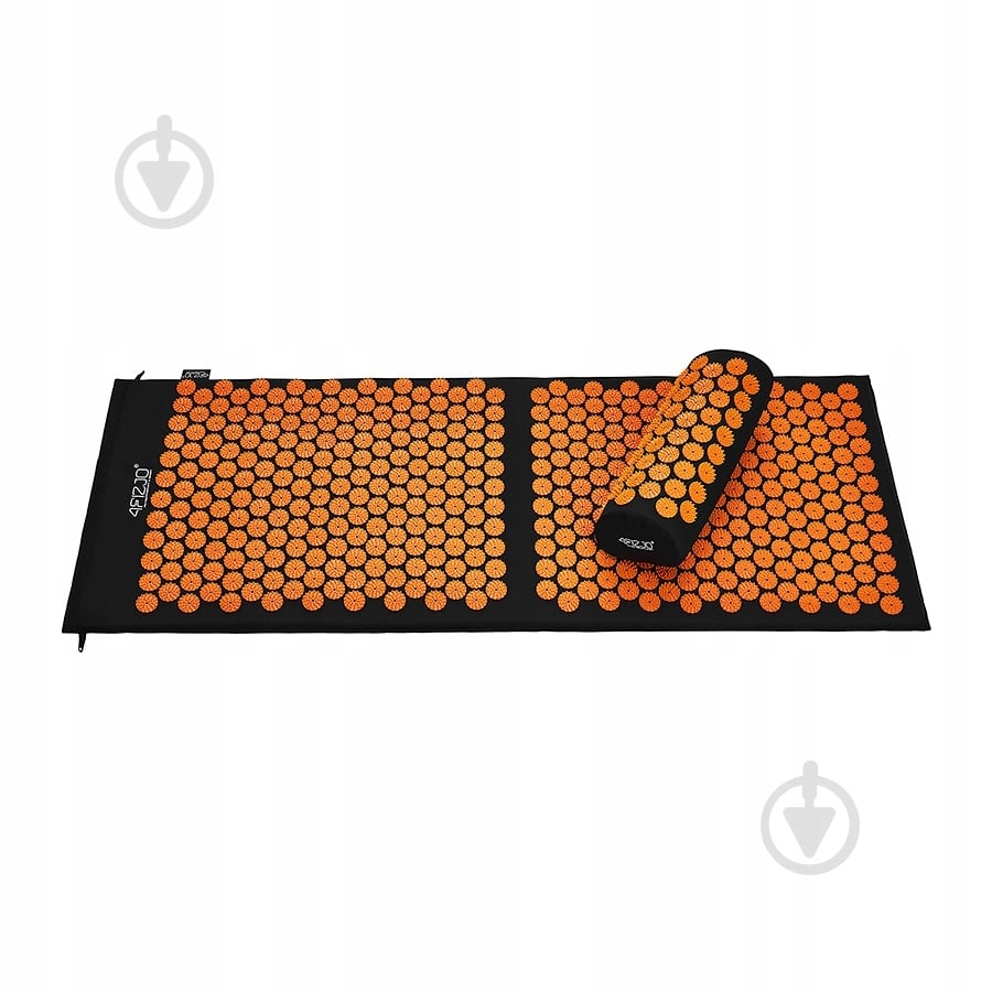 Коврик акупунктурный 4fizjo Classic Mat XL Аппликатор Кузнецова 4FJ0049 Black/Orange - фото 5