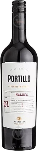 Вино Salentein Portillo Malbec 0,75 л - фото 1