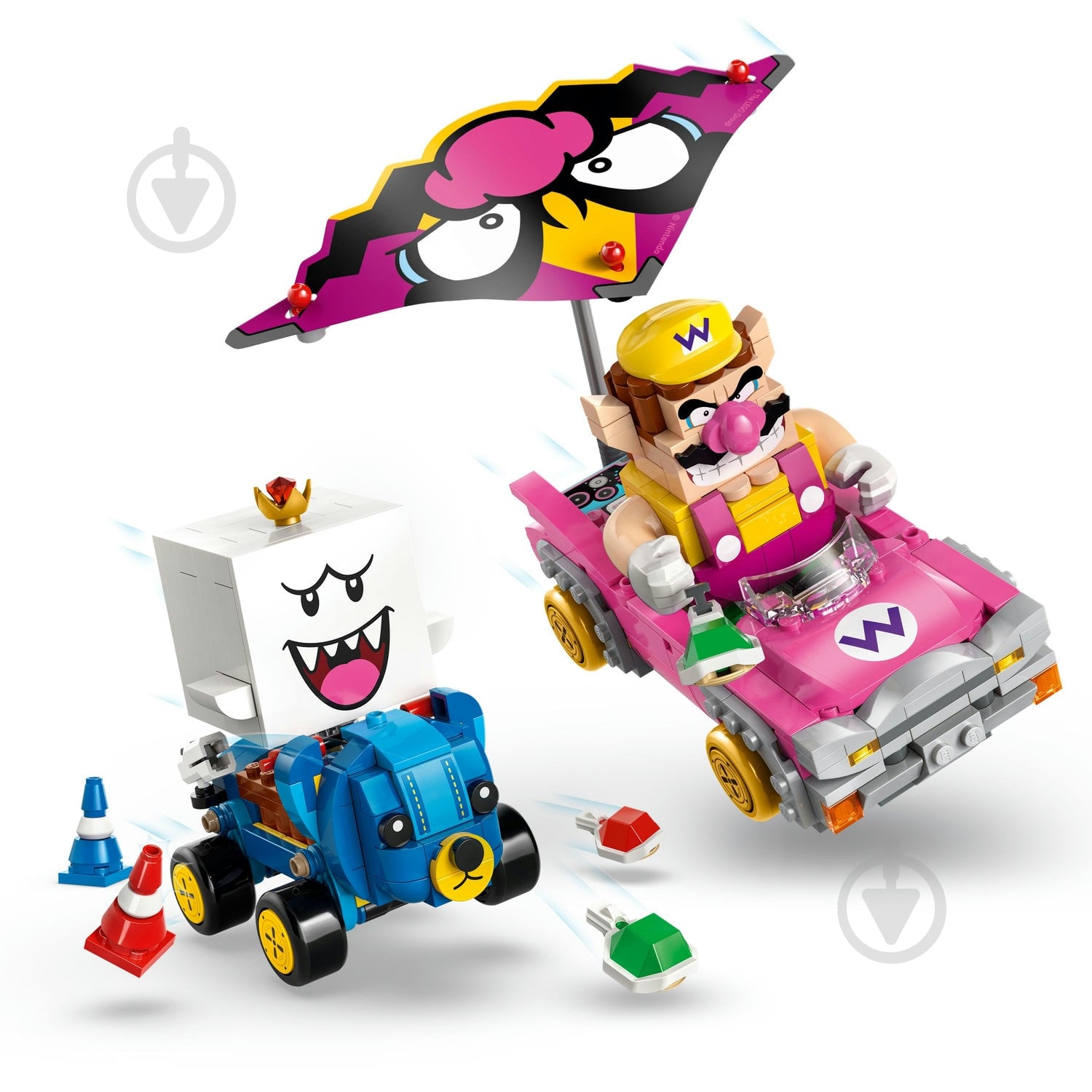 ᐉ Конструктор LEGO Super Mario Mario Kart™ – Wario и King Boo
