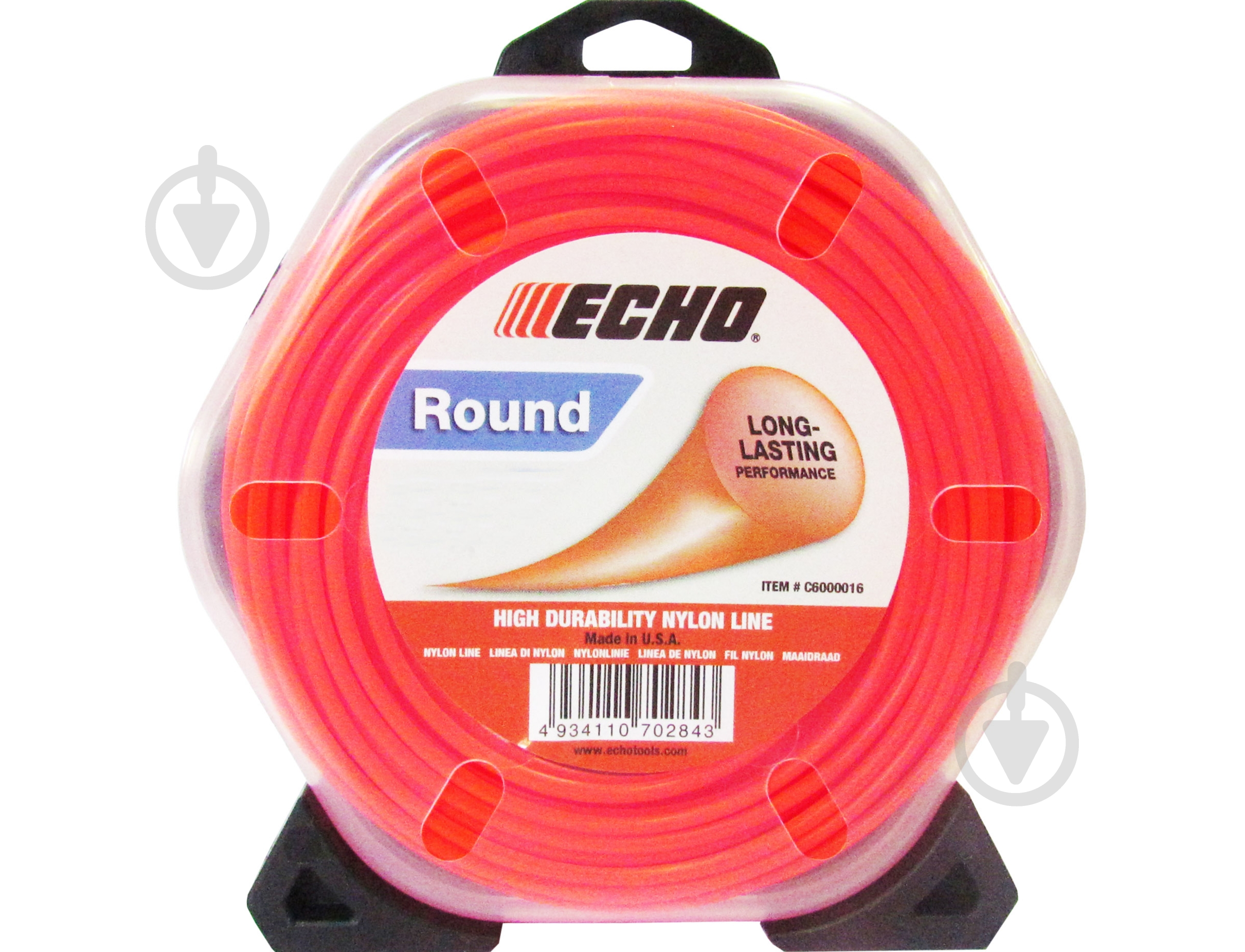 Леска косильная Echo d 2,4 мм 12 м круглая - фото 1